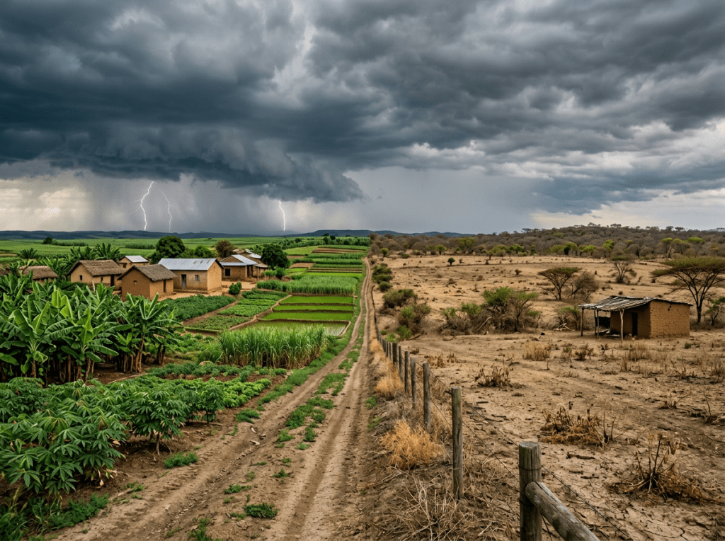 Transform into Global South rural landscape